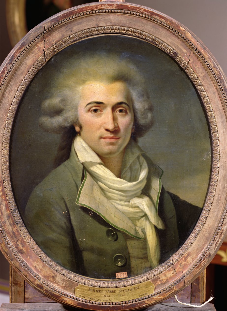 Philippe-François-Nazaire Fabre de Eglantine (1750-94) de French School