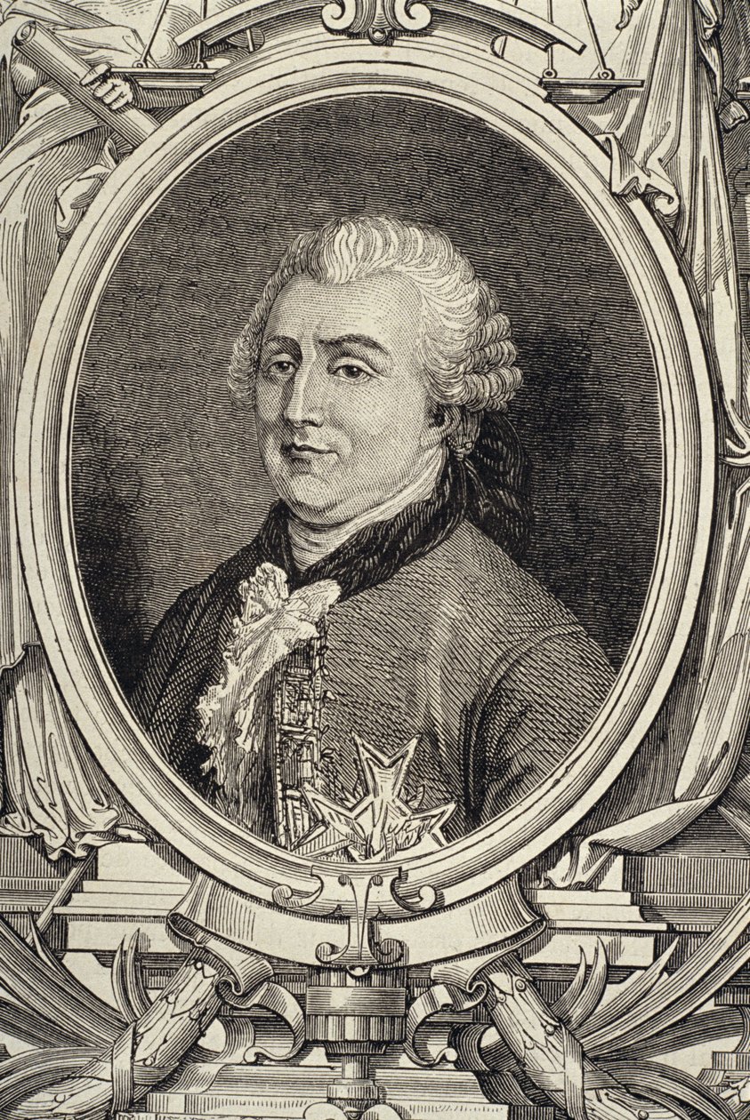 Retrato de Charles Gravier, conde de Vergennes (1719-1787) de French School