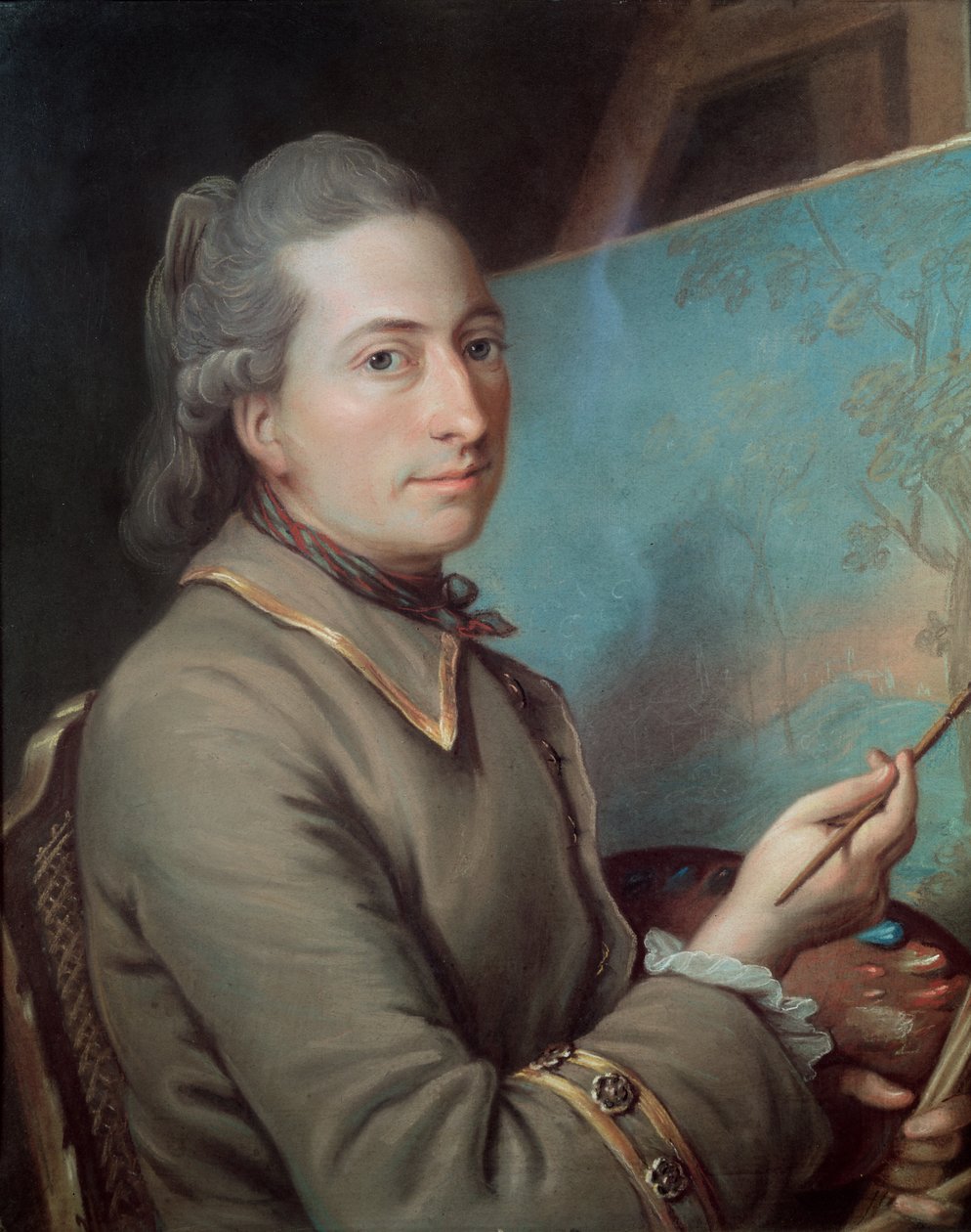 Retrato de Claude Dupin (1715-86) de French School
