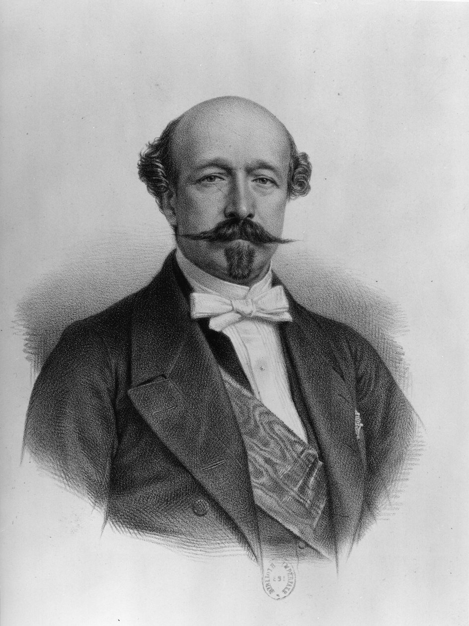 Retrato de Duc Charles de Morny (1811-65) c.1850 de French School