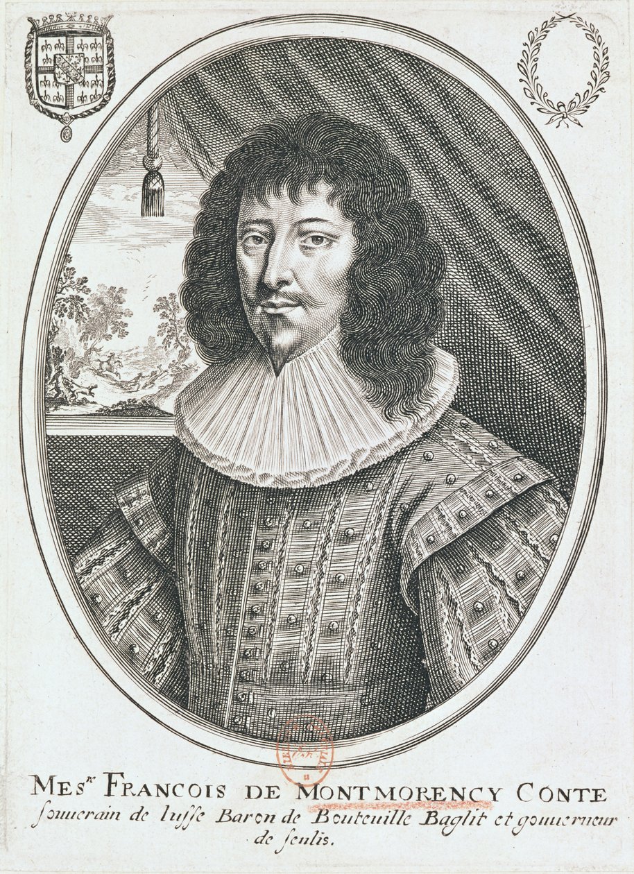 Retrato de François de Montmorency (1530-1579) 1600-27 de French School
