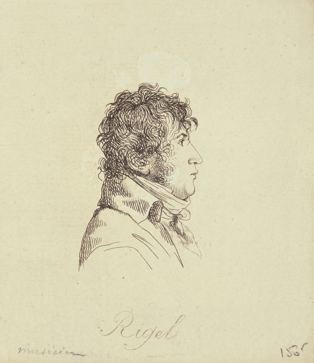 Retrato de Henri-Jean Rigel (1772-1852) de French School