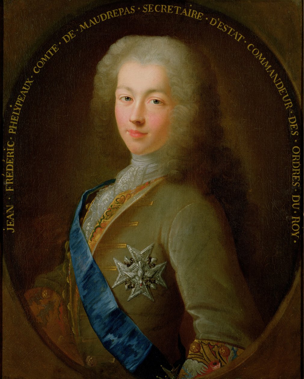 Retrato de Jean Frederic Phelypeaux (1701-1781) Conde de Maurepas de French School