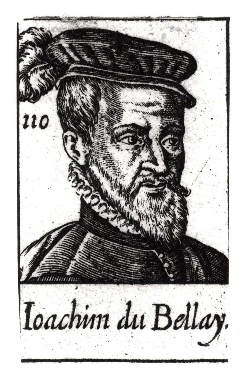 Retrato de Joachim du Bellay (1522-60) de French School