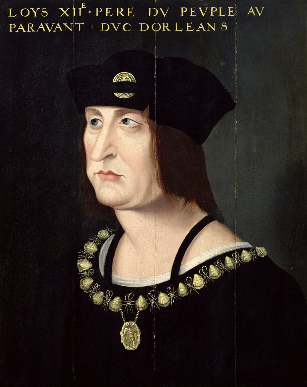 Retrato de Louis XII (1462-1515) rei da França de French School