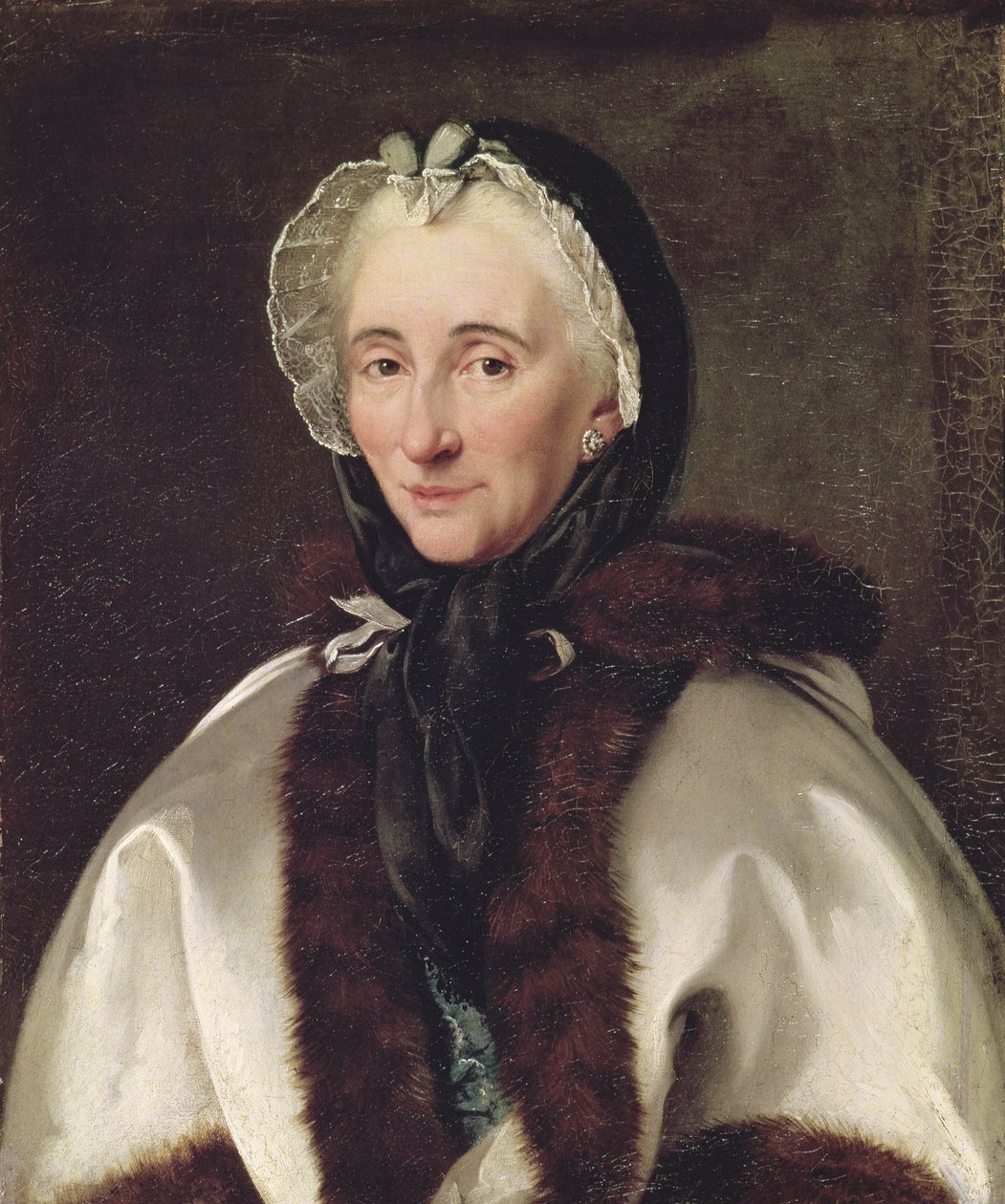 Retrato de Madame Françoise de Graffigny (1695-1758) de French School