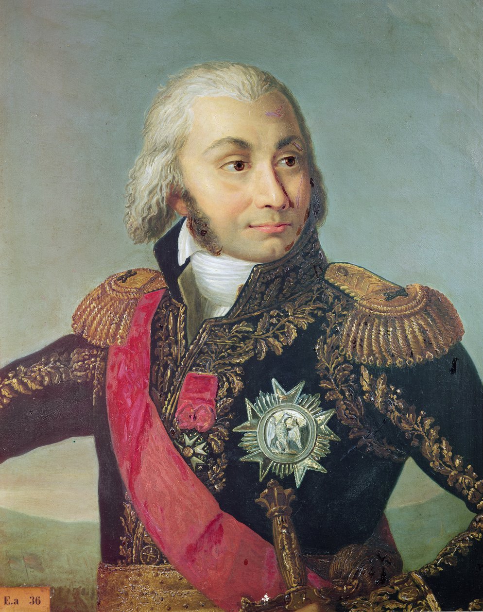 Retrato do Marechal Jean-Baptiste Jourdan (1762-1833) de French School