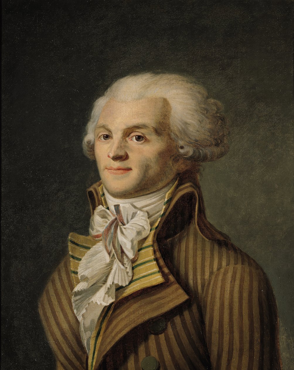Retrato de Maximiliano de Robespierre (1758-94) de French School