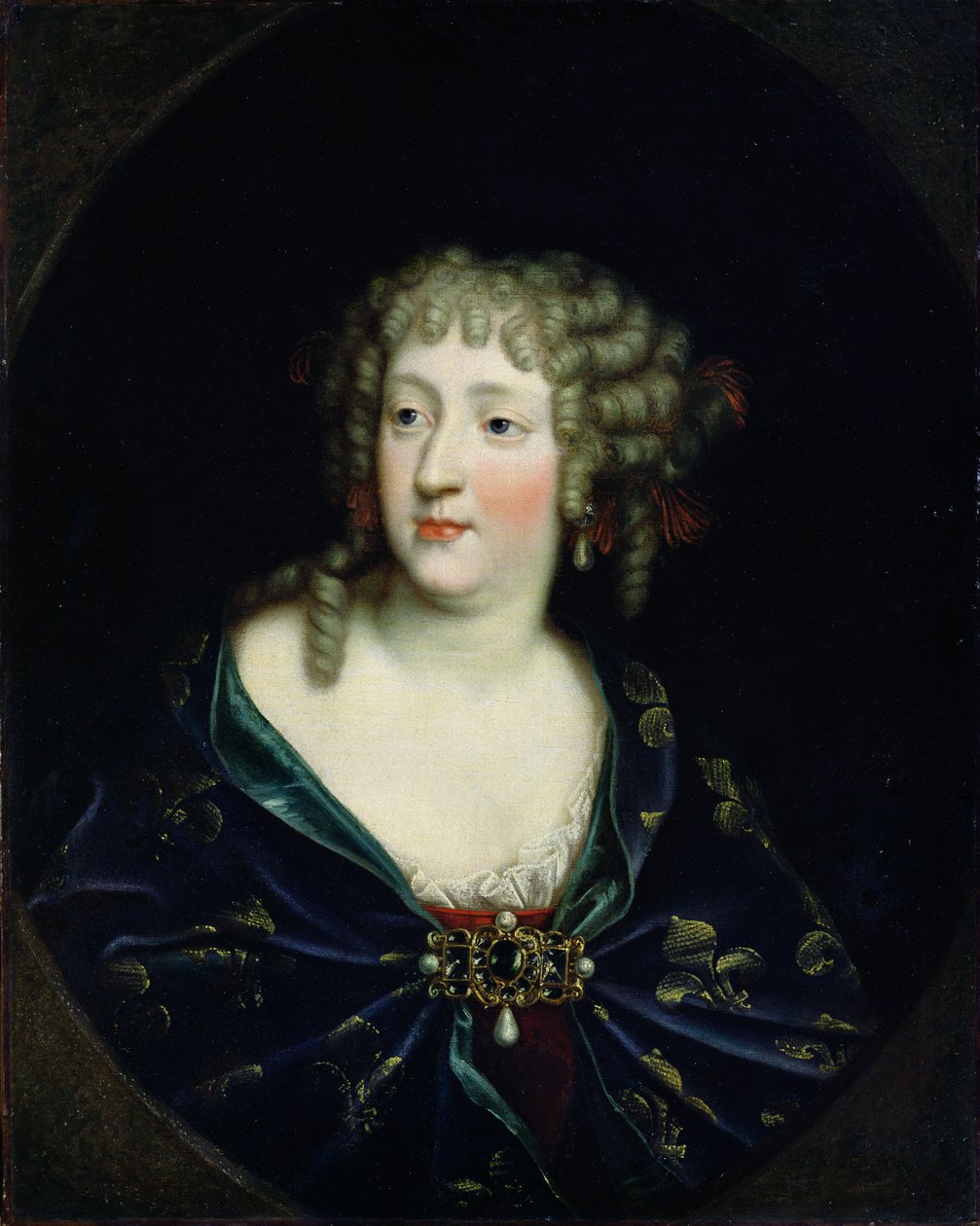 Retrato da Rainha Maria Teresa da França (1638-83) de French School