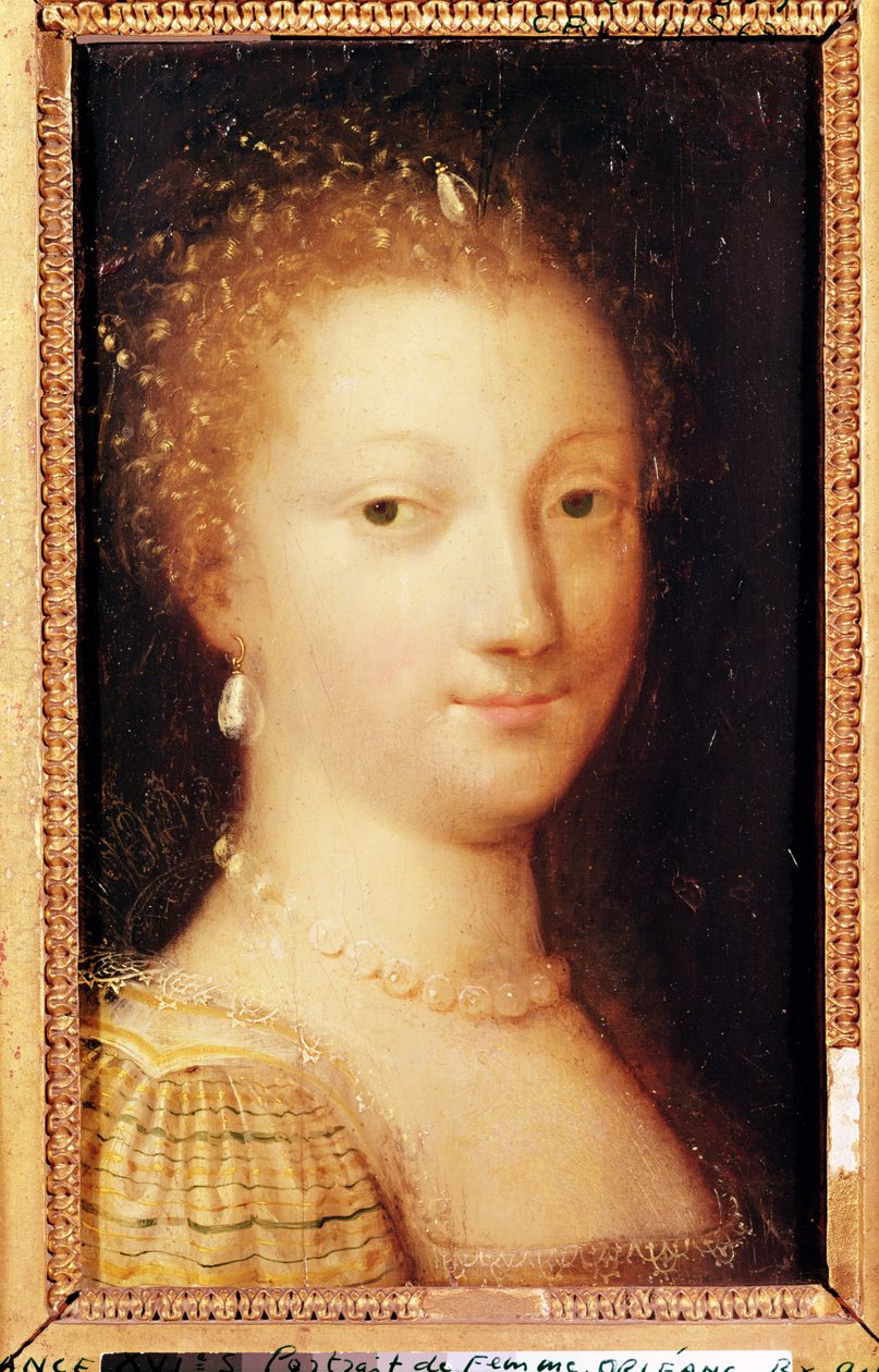 Retrato de uma mulher de French School