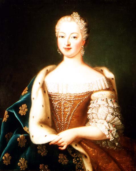 Retrato de uma mulher de French School