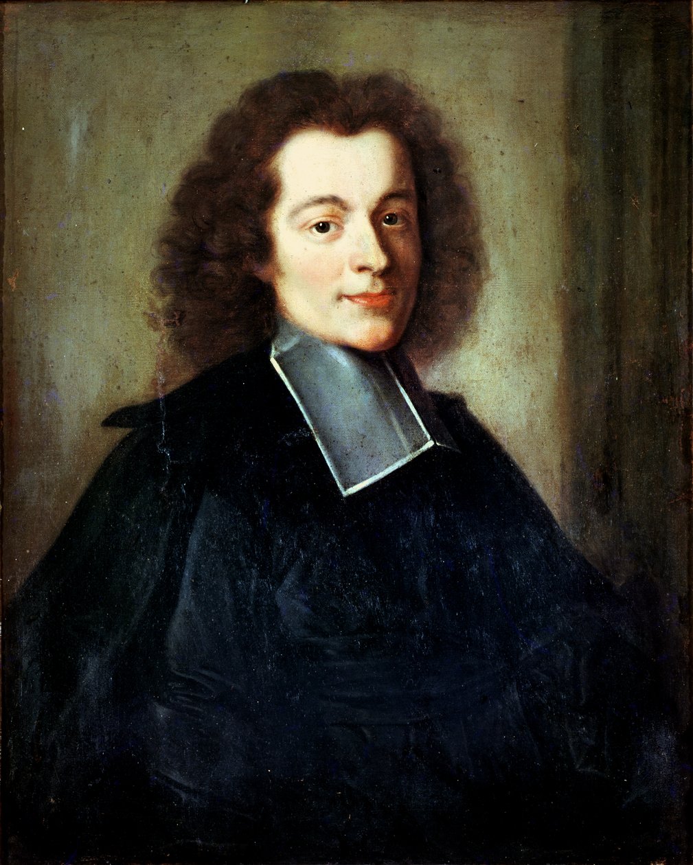 Retrato que se presume ser Voltaire (1694-1778) como um jovem de French School