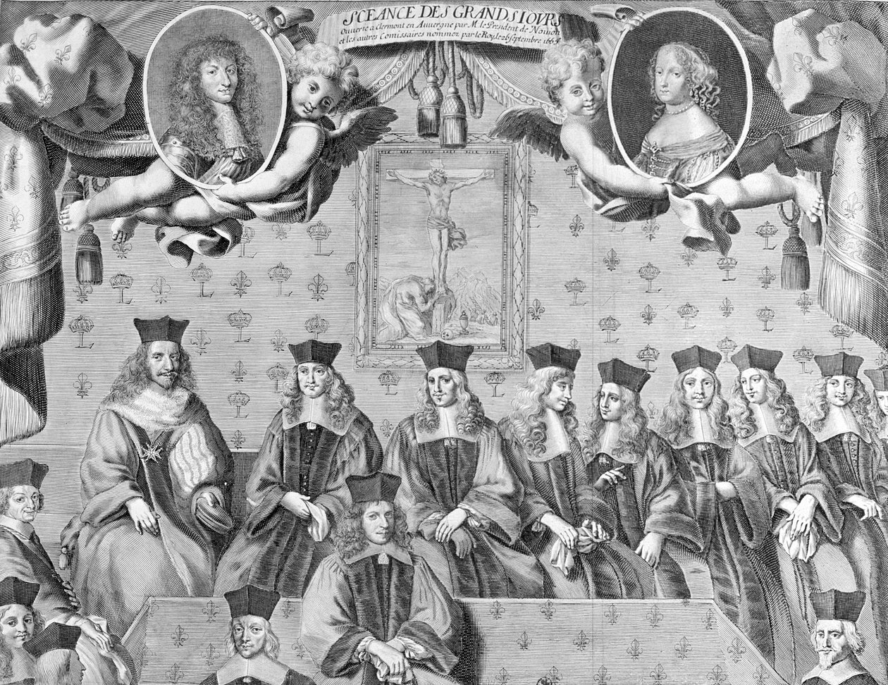 Sessão dos Grandes Dias de Auvergne, 26 de setembro de 1665 de French School