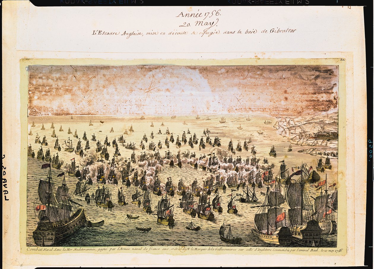 Cerco a Mahon, 20 de maio de 1756 de French School