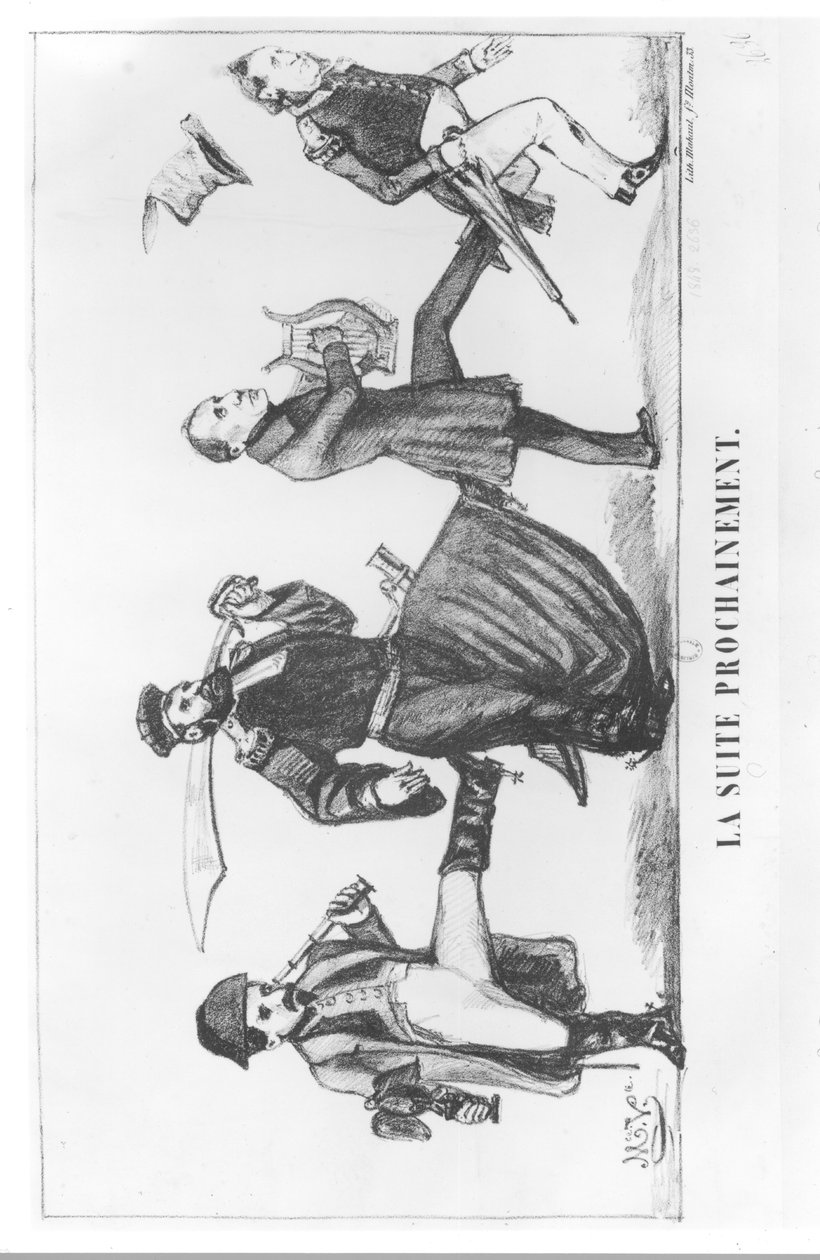 The Following Retinue, 20 de dezembro de 1848 de French School