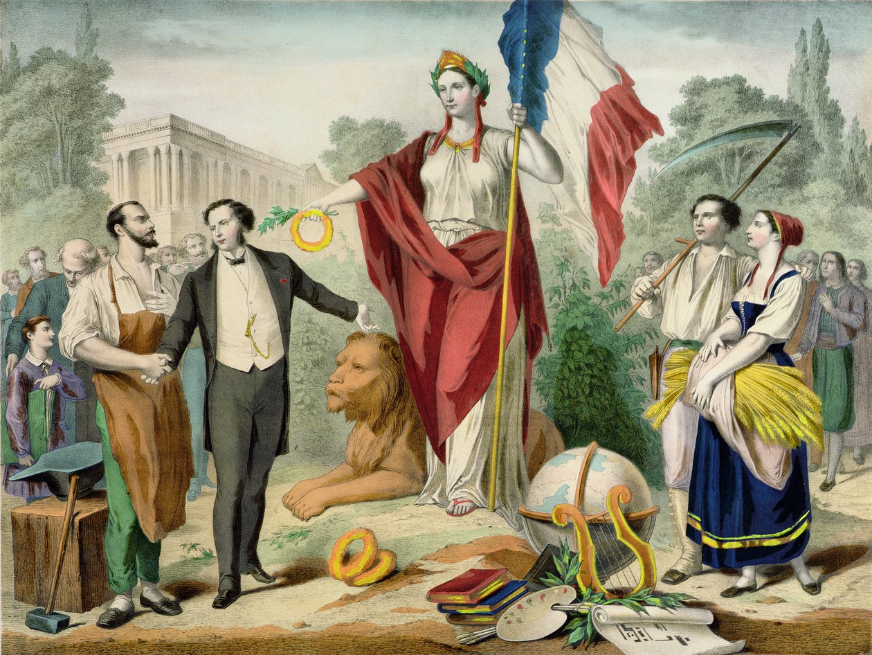 A república francesa de French School