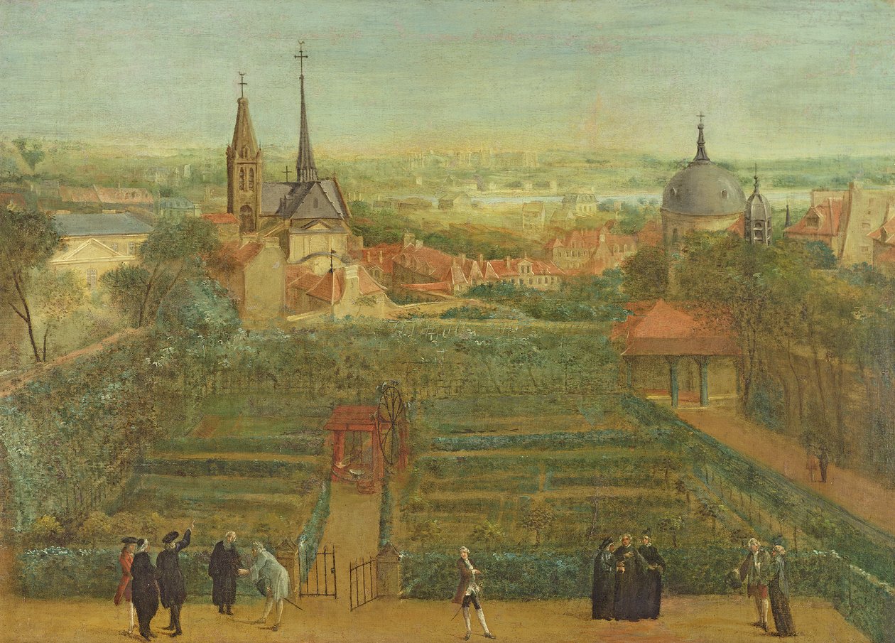Os Jardins dos Padres da Doutrina Cristã e a Abadia de São Victor de French School