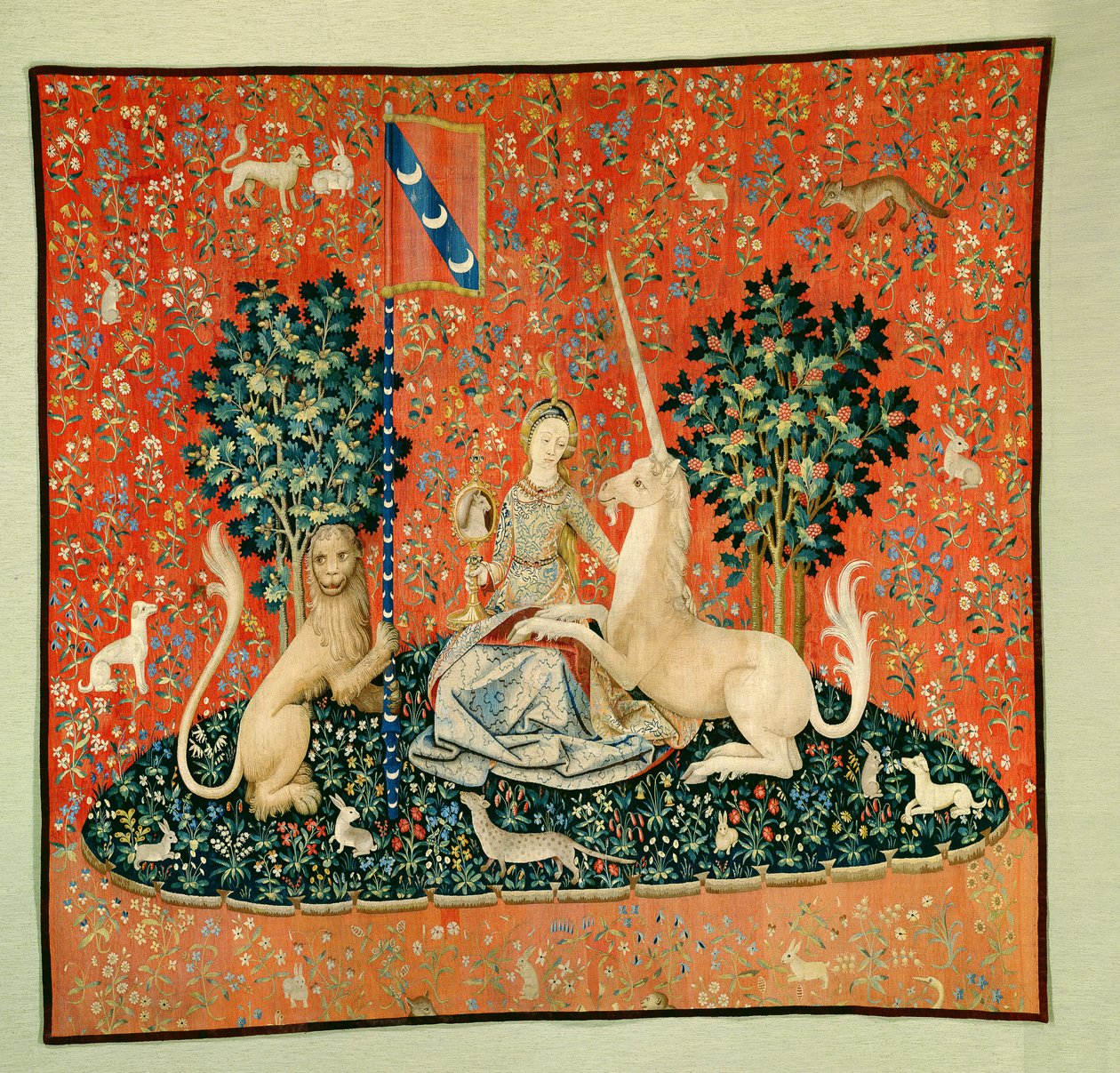 A dama e o unicórnio: visão de French School