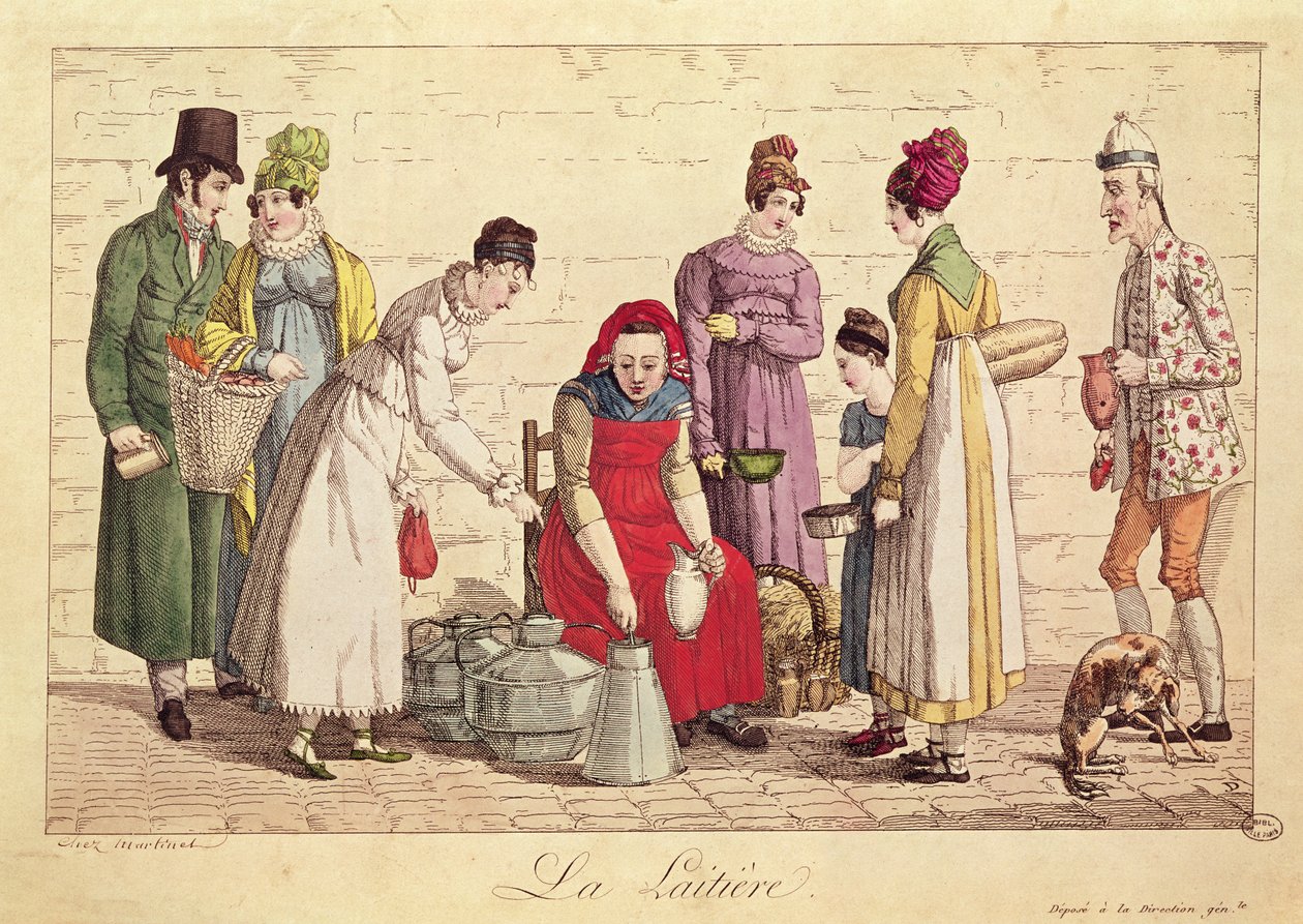 A leiteira, 1815-30 de French School