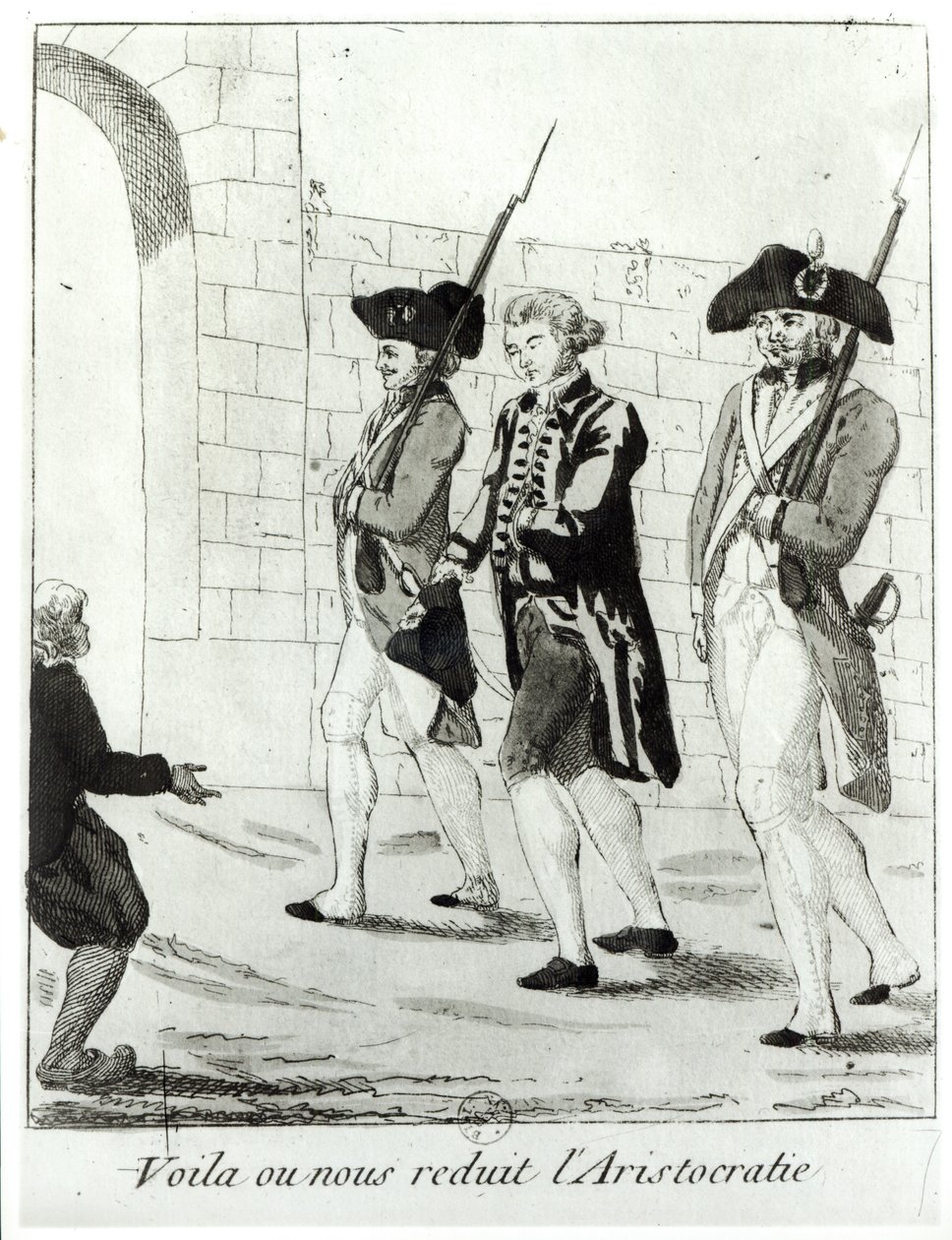 &39;Ao que nós fomos reduzidos pela aristocracia&39;, Beaumarchais (1732-99) aterrissou na prisão em 1773 de French School