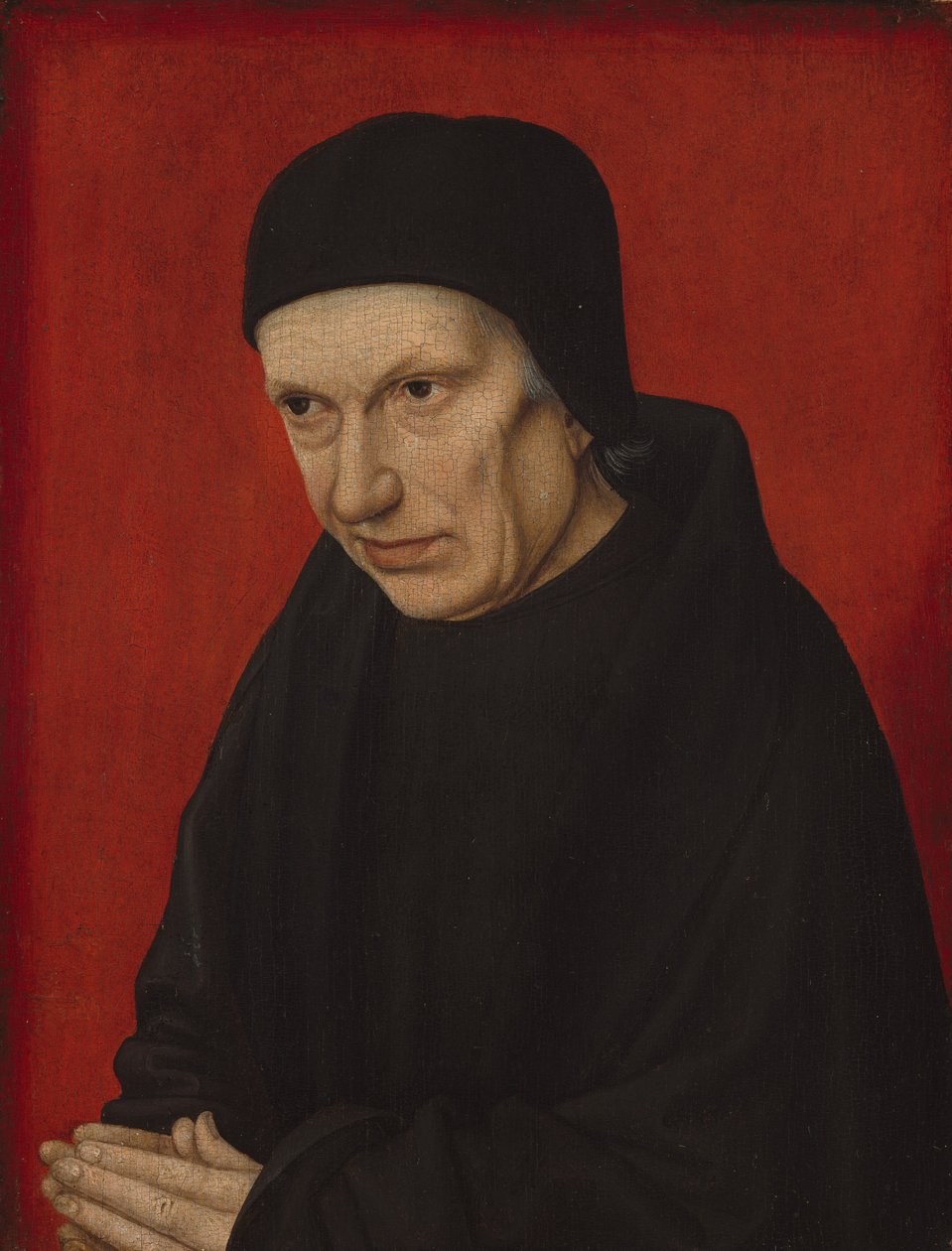 Retrato de um eclesiástico de French 15th Century