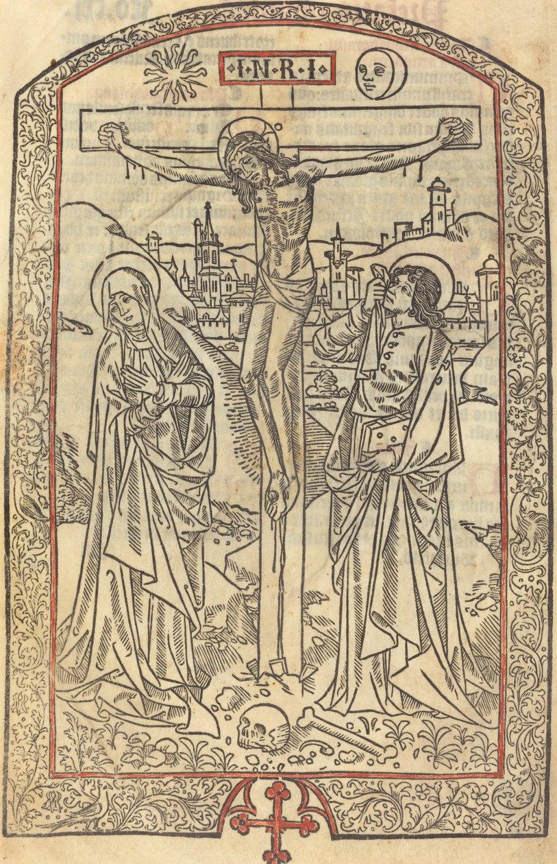 A Crucificação de French 15th Century