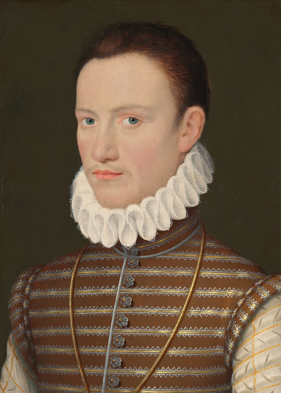 Retrato de um nobre de French 16th Century