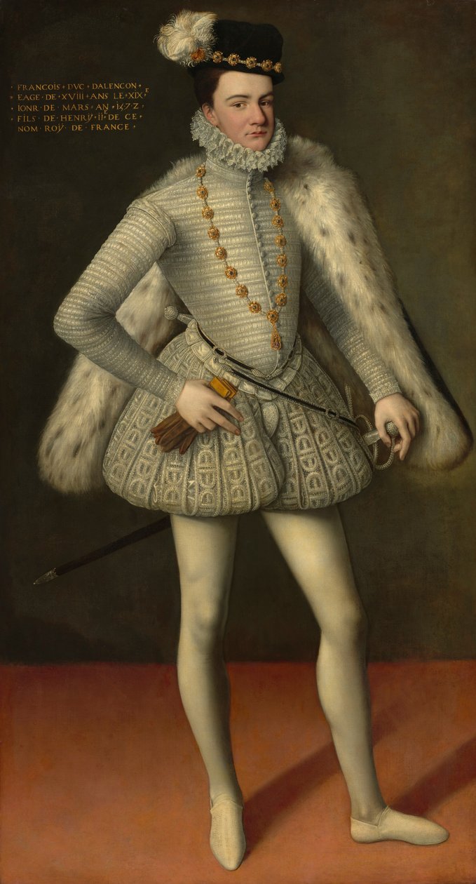 Príncipe Hercule-François, Duque de Alençon de French 16th Century