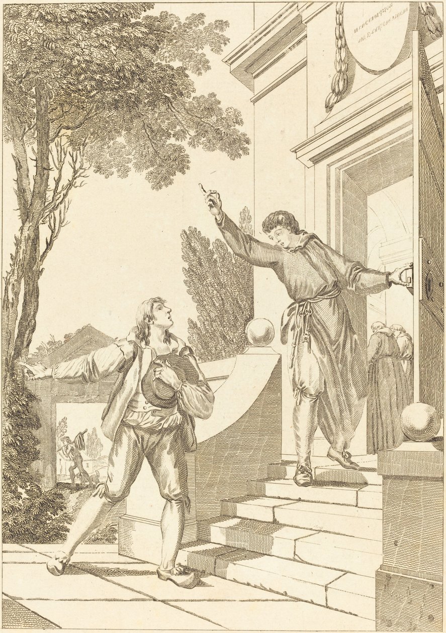 Alex doente de French 18th Century