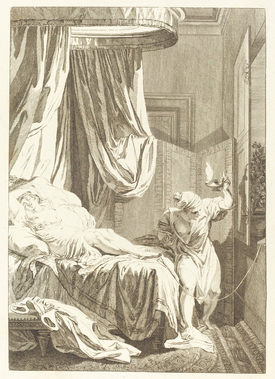 A aposta das três fofocas: O fio de French 18th Century