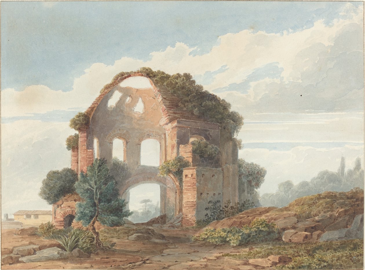 O Templo de Minerva Medica de French 18th Century