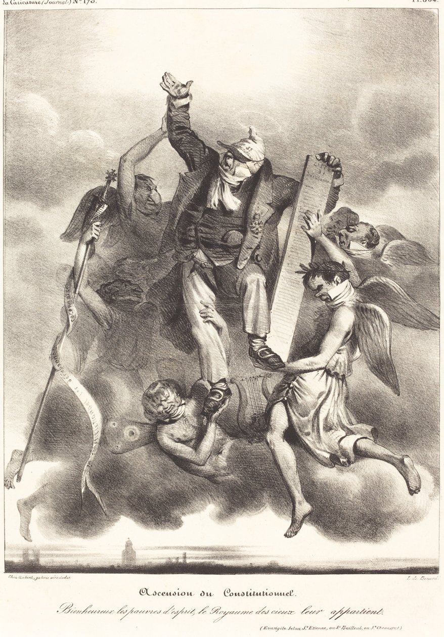 Ascensão da Constituição de French 19th Century