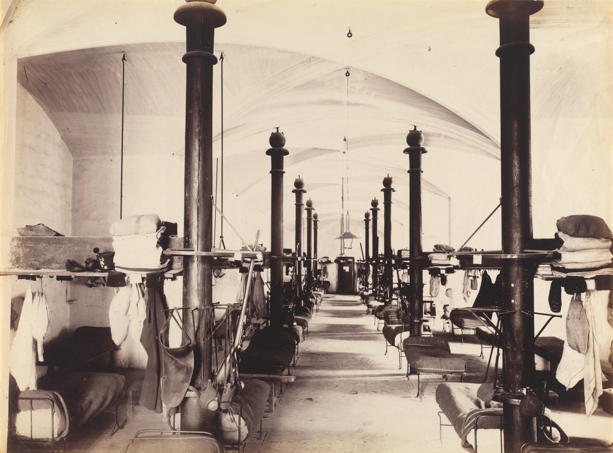 The Guard Rooms, Palácio dos Papas, Avignon, França de French 19th Century
