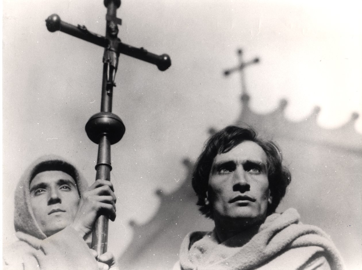 Antonin Artaud (1896-1948) no filme A paixão de Joana d&39;Arc por Carl Theodor Dreyer (1889-1968) 1928 de French Photographer