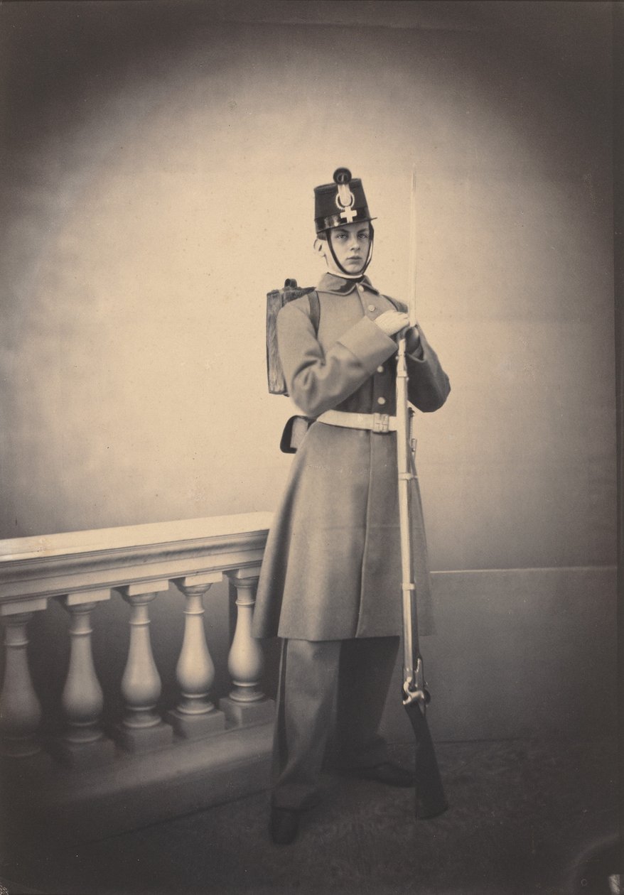 Duque de Chartres, c. 1856 (foto) de French Photographer