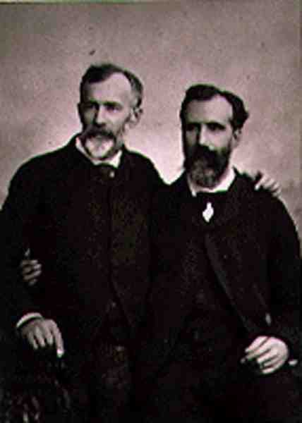 Emmanuel Benner (1836-96) e Jean Benner (1836-1906), da 