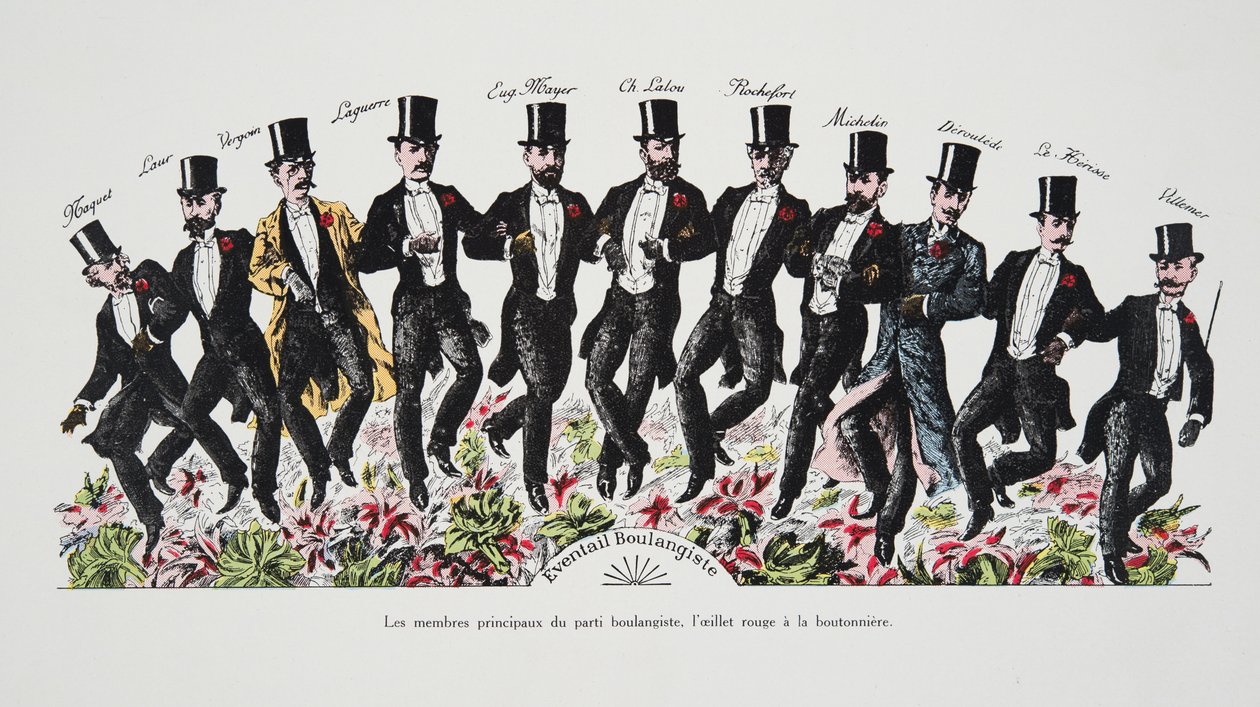 Eventail Boulangiste, do Histoire de la Troisieme Republique, Vol. I, l