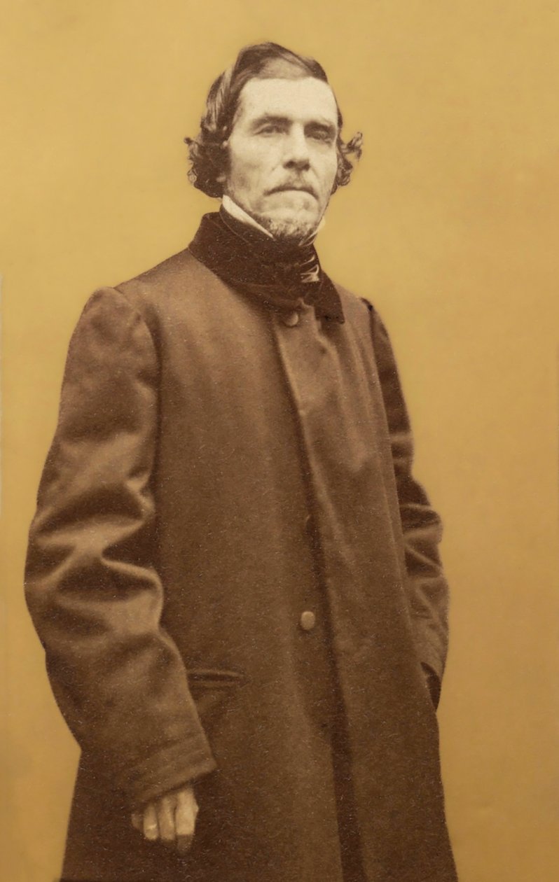 Ferdinand Victor Eugène Delacroix. (imprimir) de French Photographer