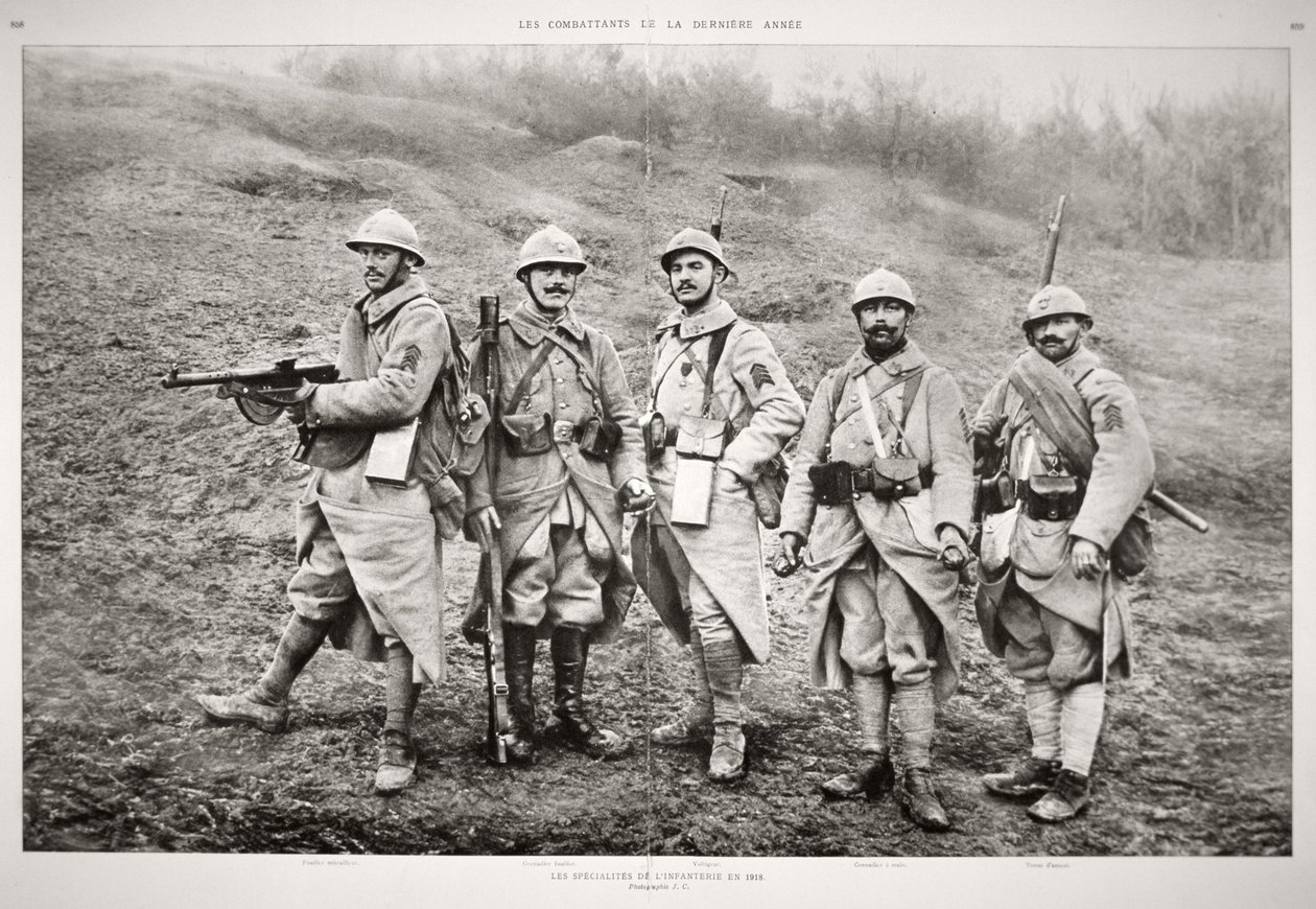 infantaria e armas francesas de French Photographer
