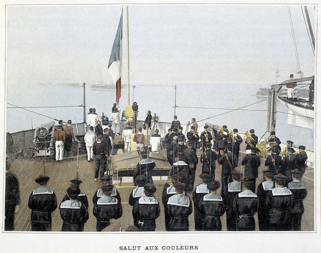 Marinha francesa, final do século XIX: salvação às cores - Bibl. des Arts deco. de French Photographer