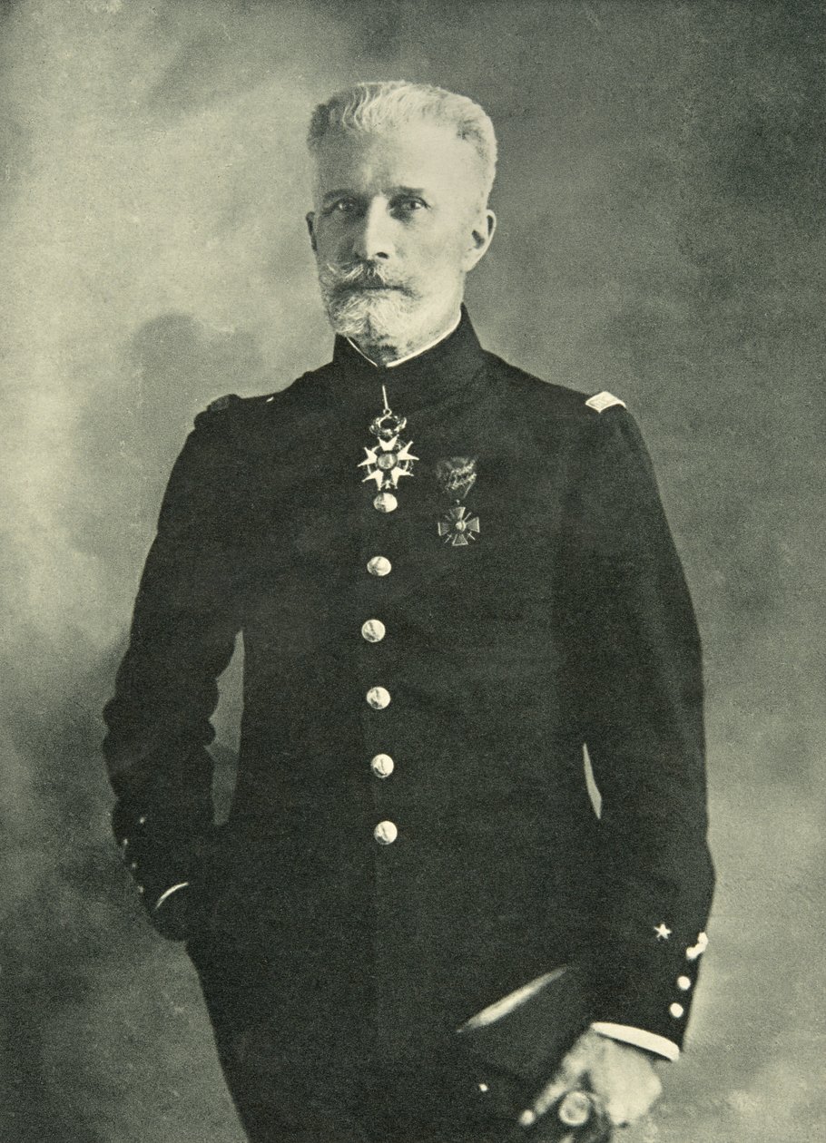 General Charles Alexis Vandenberg (1858-1942), século XX (fotografia) de French Photographer
