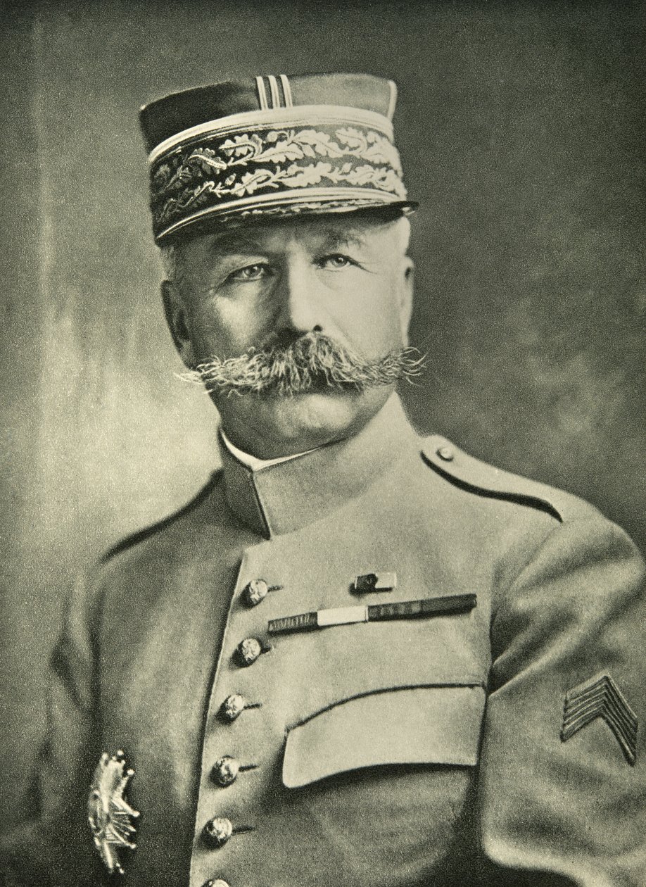 General Elie de Riols De Fonclare (1857-1944), século XX (foto) de French Photographer