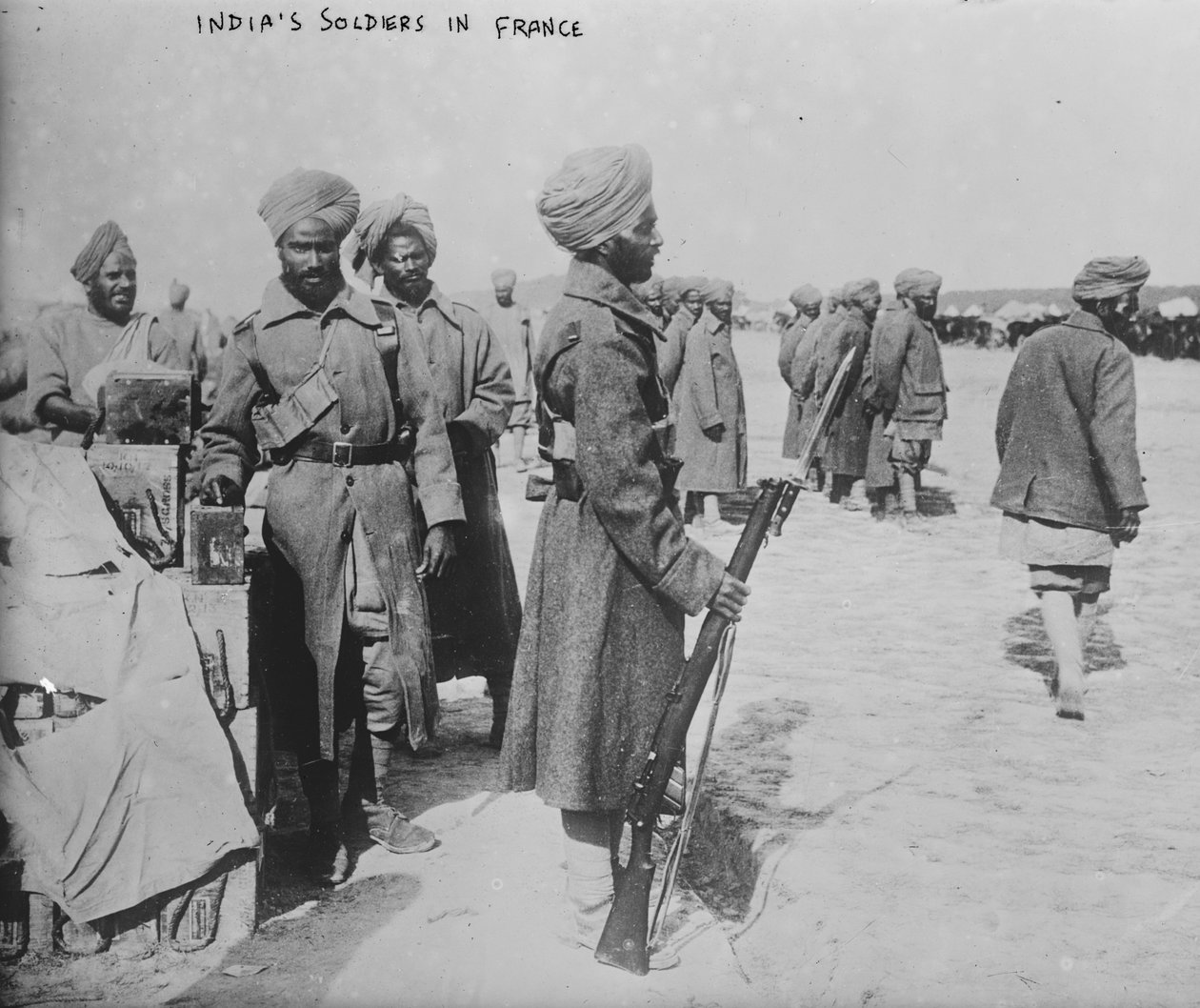 Soldados das Índias na França, 1914-1915 de French Photographer
