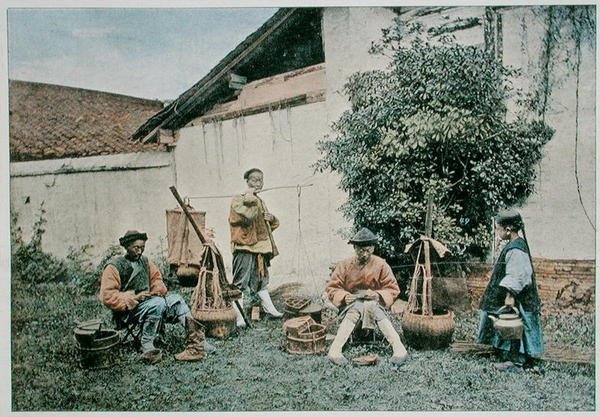 Shoemenders Itinerantes na China de French Photographer