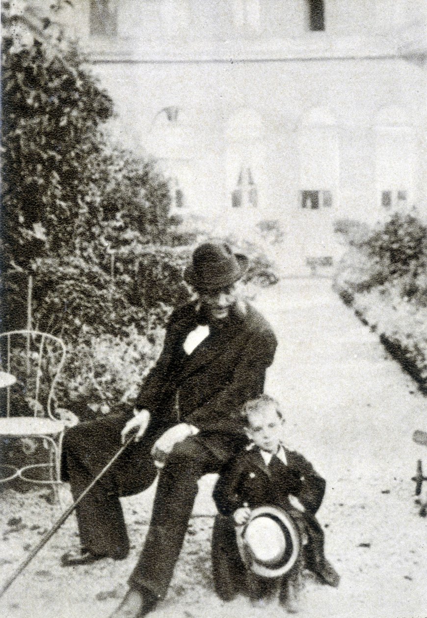 Jules Ferry e seu sobrinho Abel Ferry - fotografia de French Photographer