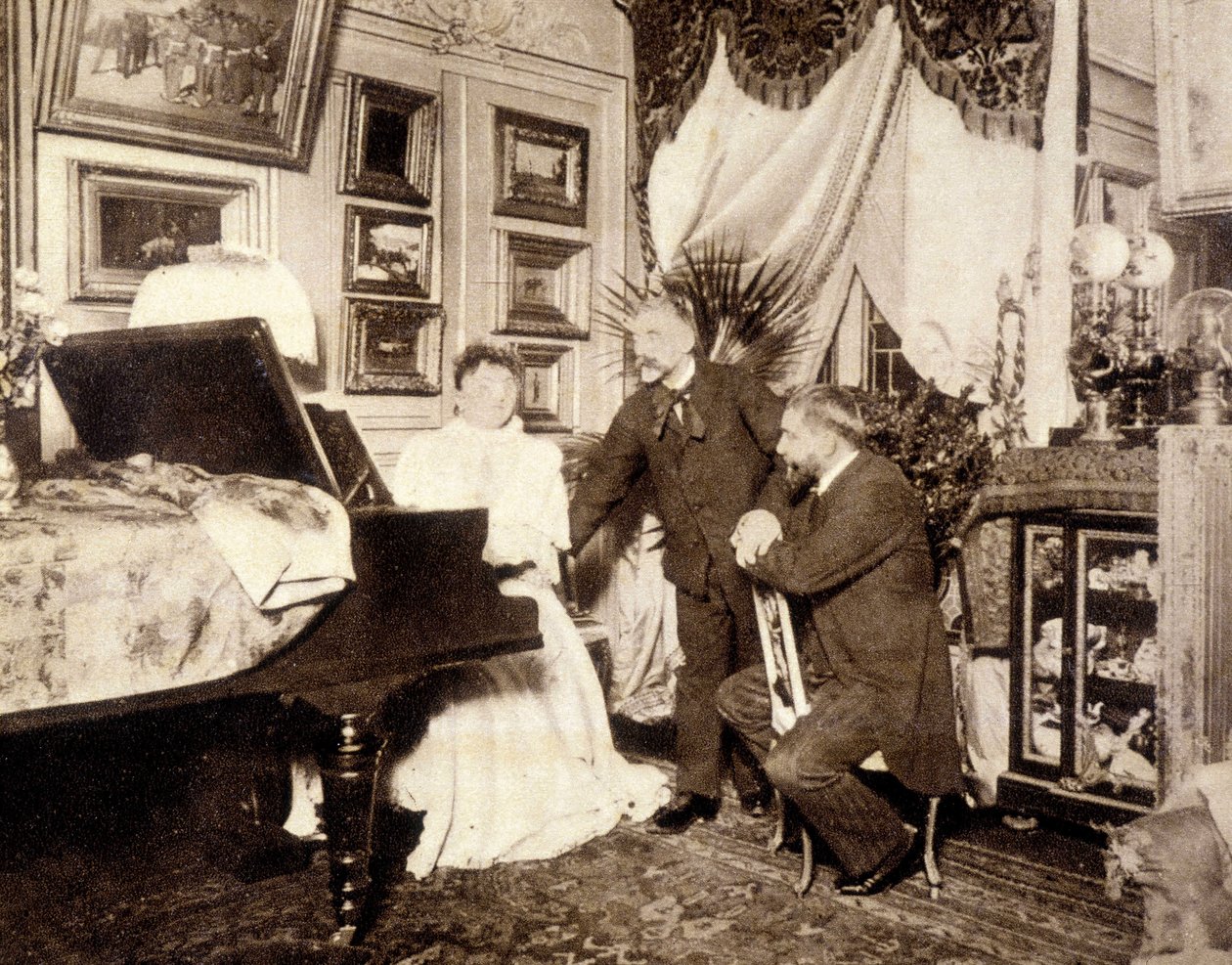 Mallarme e Manet - fotografia de French Photographer