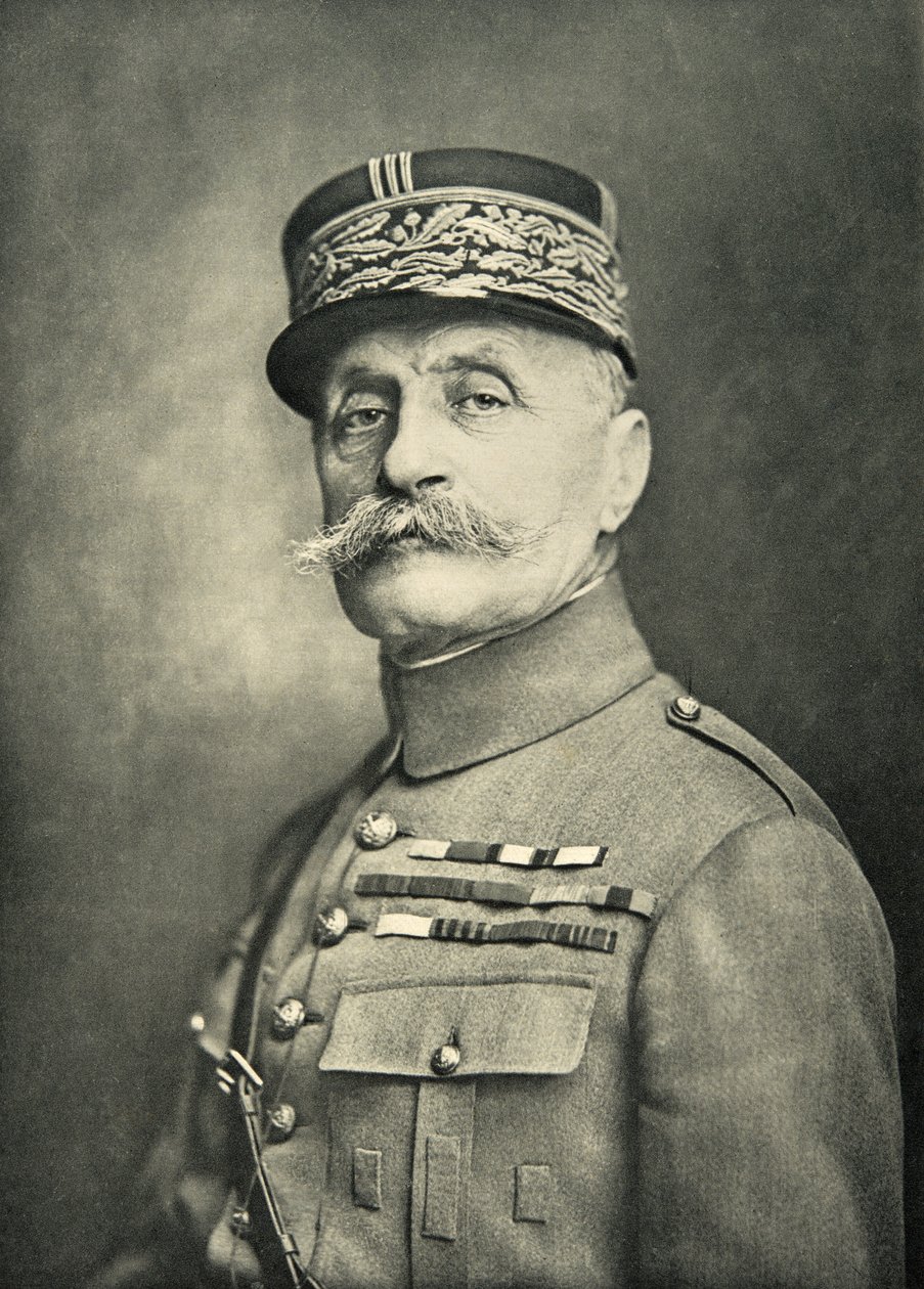 Marechal Foch (1851-1929), século XX (foto) de French Photographer