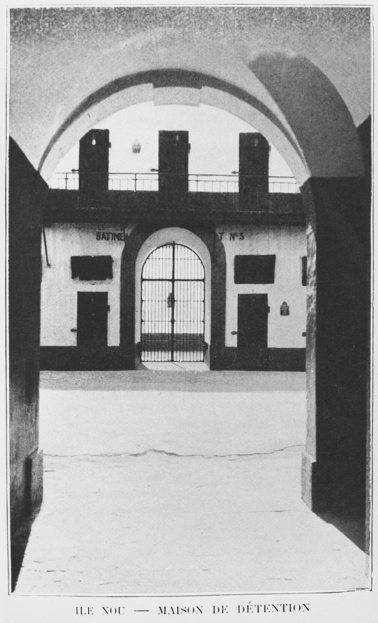 Nova Caledônia, Ilha de Nou, Casa de Detenção, de La Depeche coloniale, 1903 de French Photographer