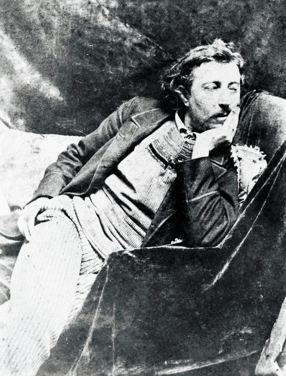 Paul Gauguin vestindo um colete bretão de French Photographer