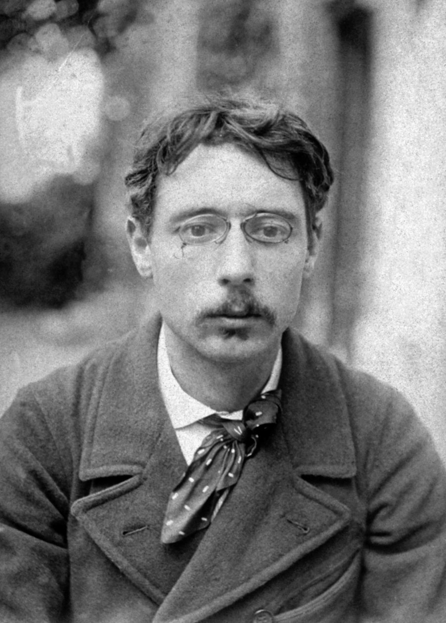 Pierre Bonnard em Villeneuve sur Yonne, c.1892 de French Photographer